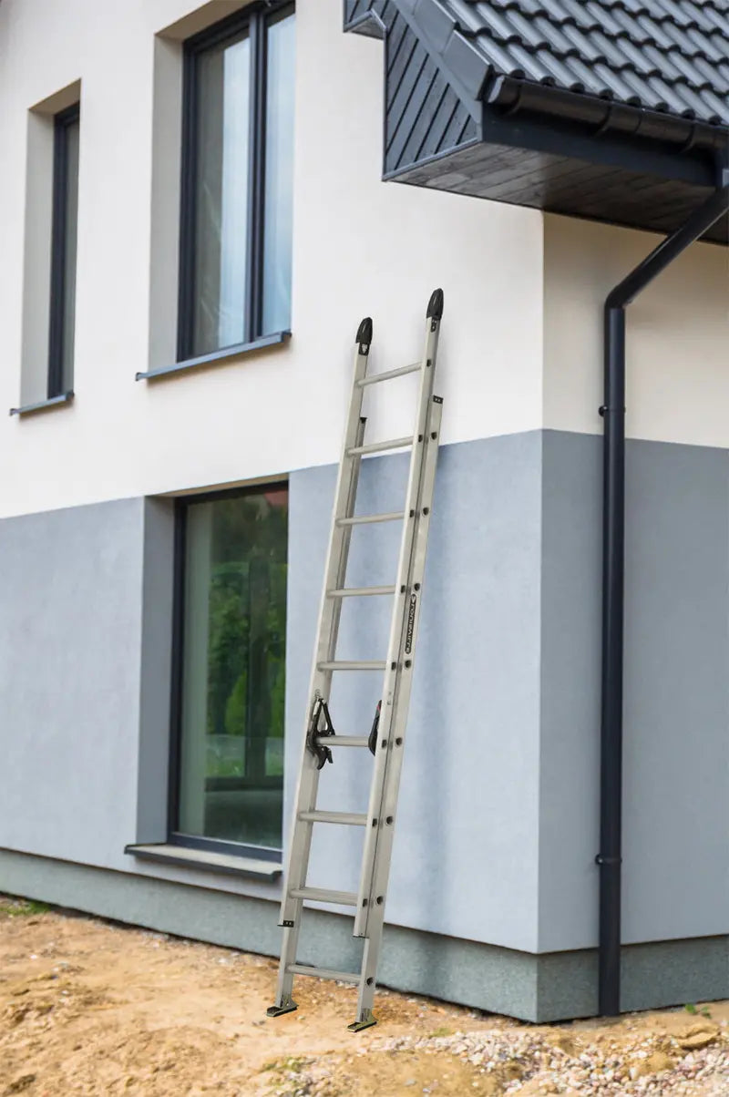 Louisville Ladder 16’ Aluminum Extension, 15′ Reach, 225 lbs Load Capacity, W-2222-16PG