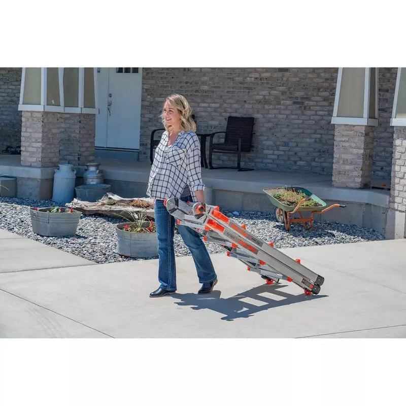 Little Giant Velocity 17-Foot Multi-Position Ladder Type 1A Duty Rating, Aluminum Construction