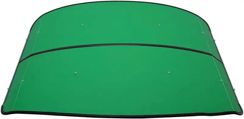 HECASA Green Tractor Canopy for ROPS 48″ x 52″ Bolt-On Sunshade for 2″x2″ or 2″x3″ Roll Bars