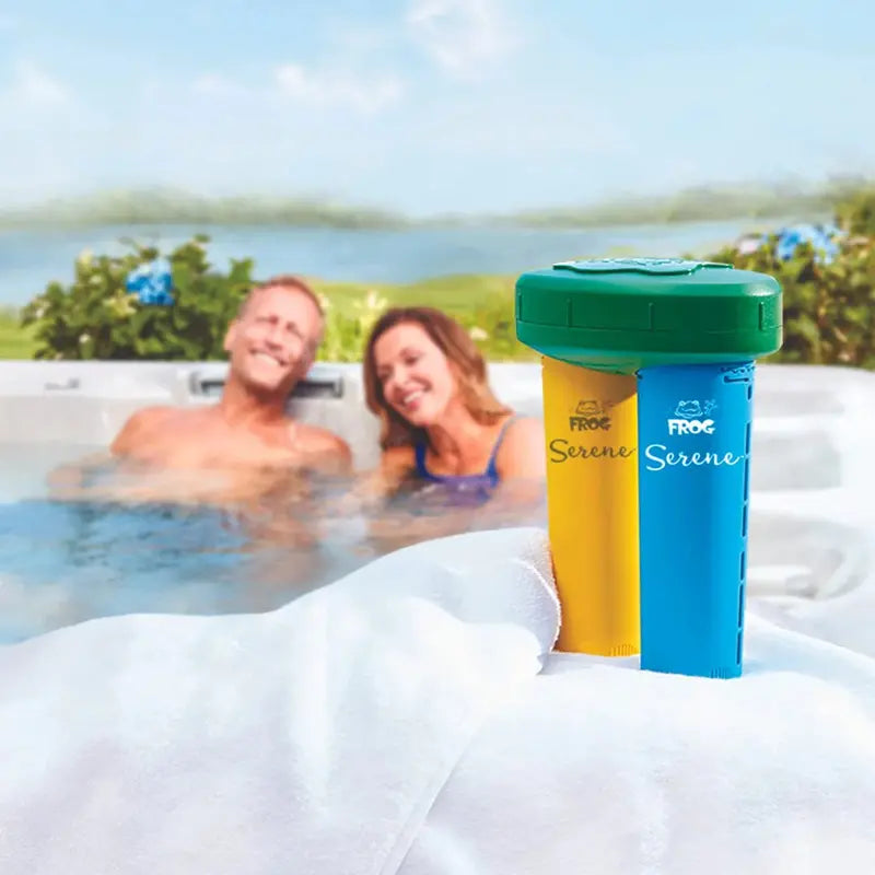 FROG Serene Mineral & Bromine Replacement Cartridges for Hot Tubs Complete Sanitizing System