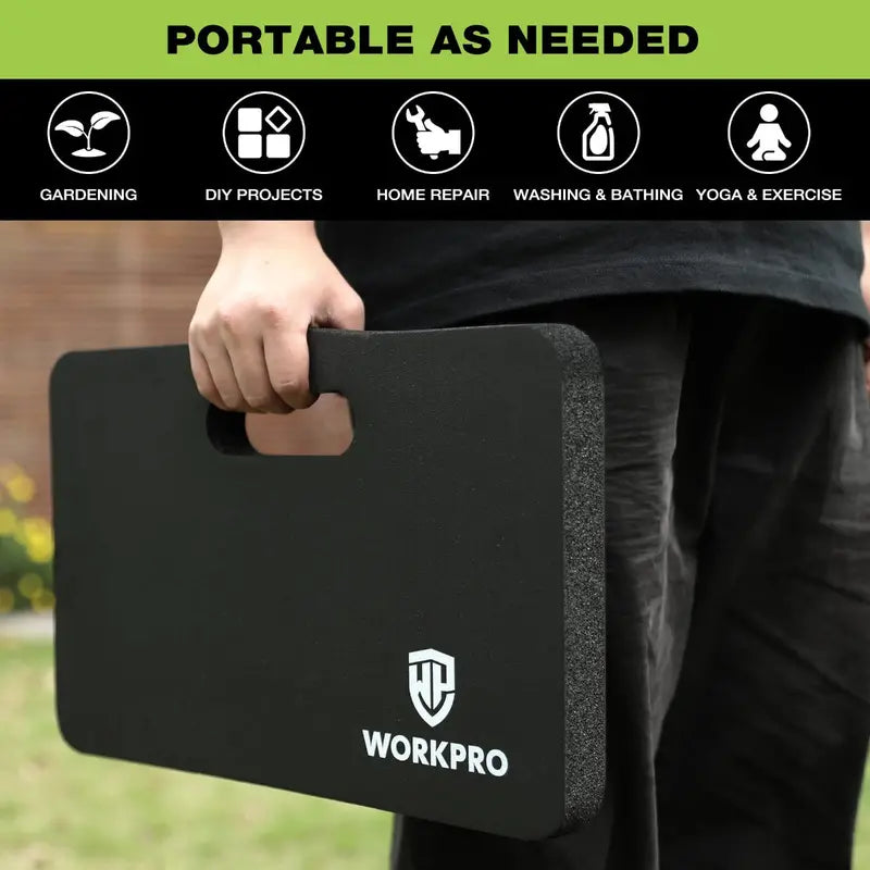 WORKPRO Extra-Thick Foam Kneeling Pad 17.5 x 11 x 1.5 Inches for Comfortable Garden or Workshop Use