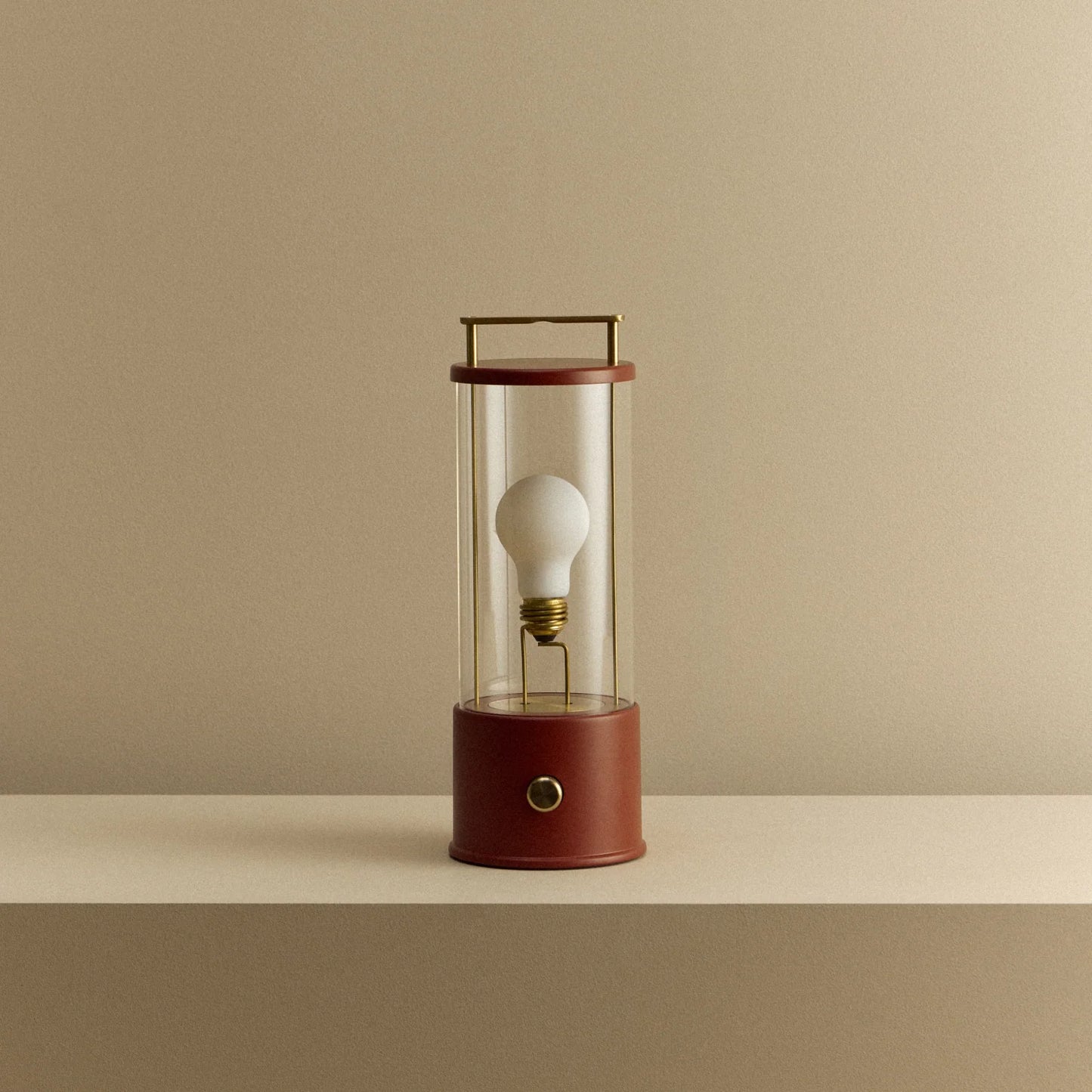 The Muse 2.0 Portable Lamp in Pomona Red