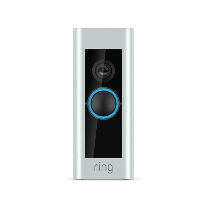 Certified Refurbished Smart Doorbell Camera 1080p HD Wi-Fi Video with Wired Power & Motion Alerts