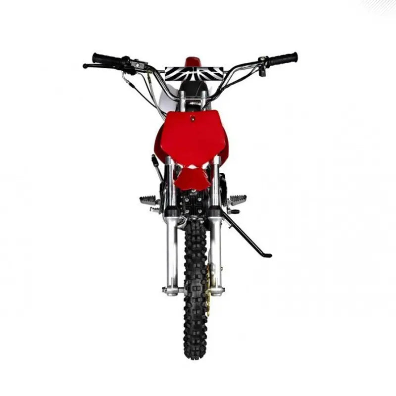 GMX Rider X 125cc Dirt Bike Semi-Automatic, Air-Cooled 4-Stroke Engine, Electric Start, Hydraulic Disc Brakes, Vibrant Red Finish