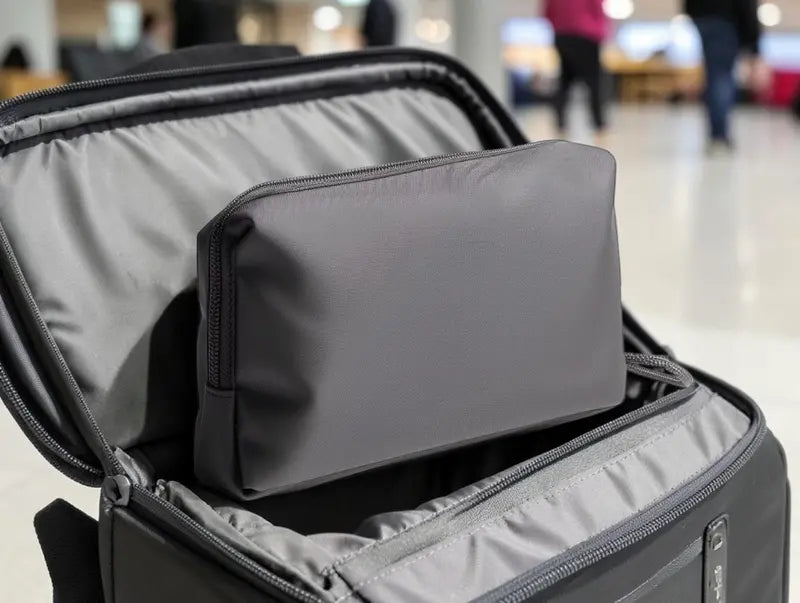 Aerovyn Water-Resistant Tech Organizer Pouch Compact Cable & Charger Storage Case