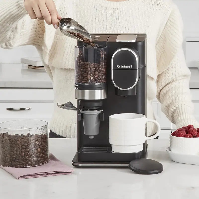 Cuisinart Single-Serve Coffee Maker with Integrated Grinder