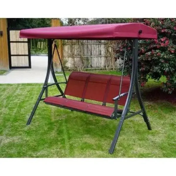 Winston Porter Otteridge Outdoor Porch Swing with Heavy-Duty Steel Stand