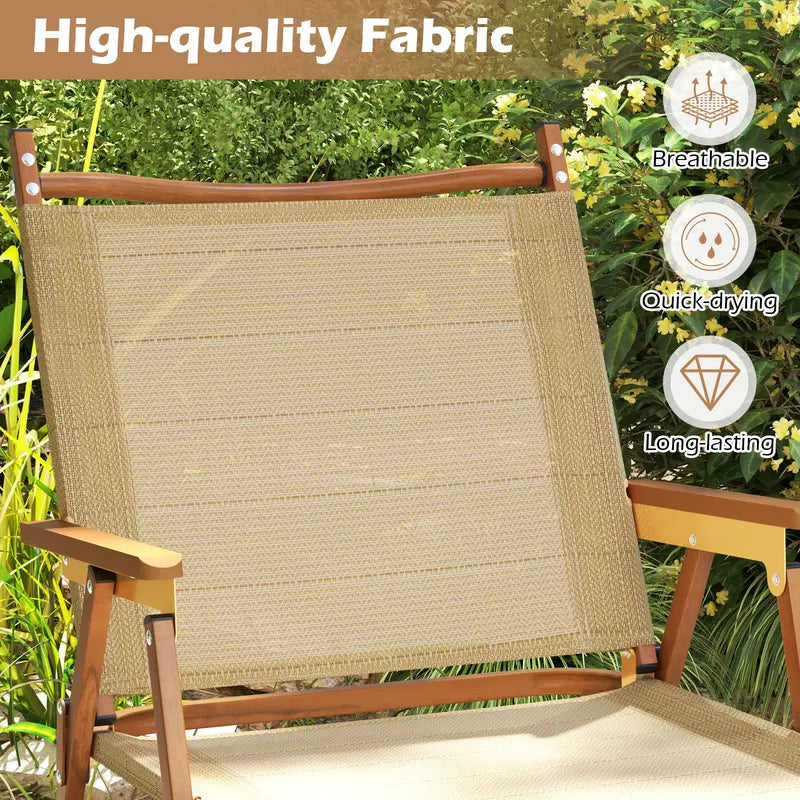 Durable Aluminum Beach Chair Designed for Stability and 400-Pound Load Capacity