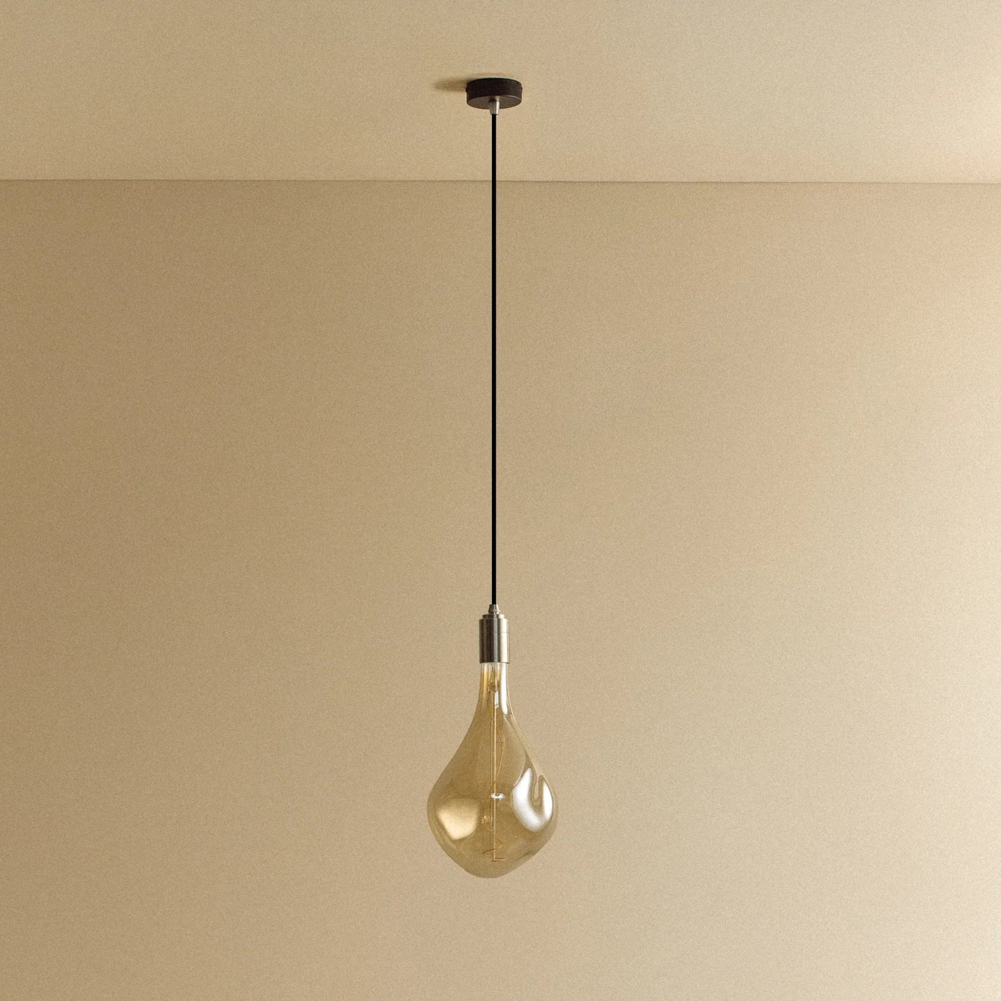Voronoi III Pendant Light in Stainless Steel