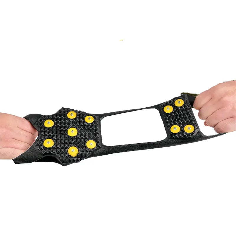 Heavy-Duty Steel Spike Ice Cleats for Boots and Outdoor Footwear