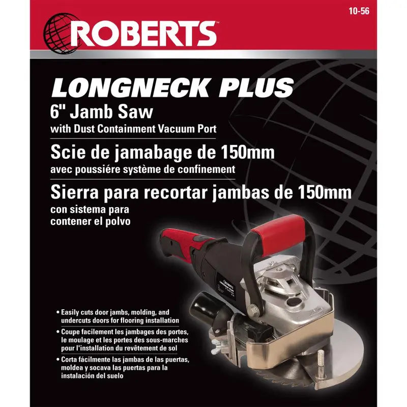 Longneck Plus 120 Volt 6 in. Jamb and Undercut Saw