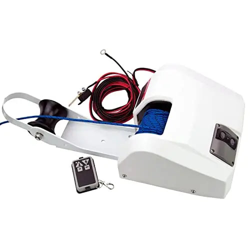 Wireless-Controlled Electric Saltwater Windlass Marine Anchor System for Boats and Yachts