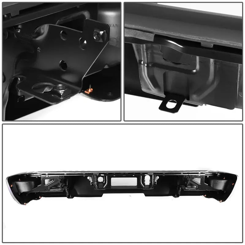 Chevy Silverado & GMC Sierra Rear Step Bumper With Parking Sensor Holes (20142018)