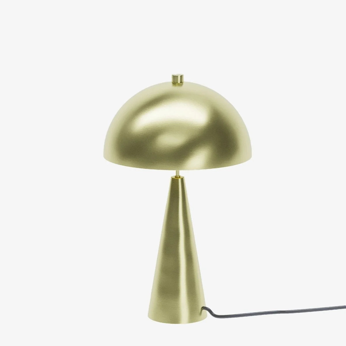 Lampe champignon poser en m tal dor Monet