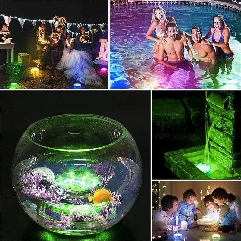 MagnoLight Remote-Controlled Suction LED Lamp Waterproof, Bowl-Mountable Task Light with Dimmable Output