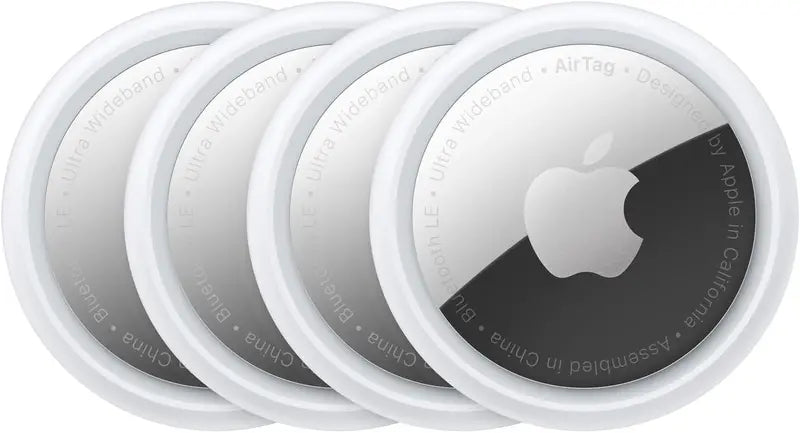 Apple AirTag 4-Pack: Effortless Item Tracking with Find My & Precision Finding