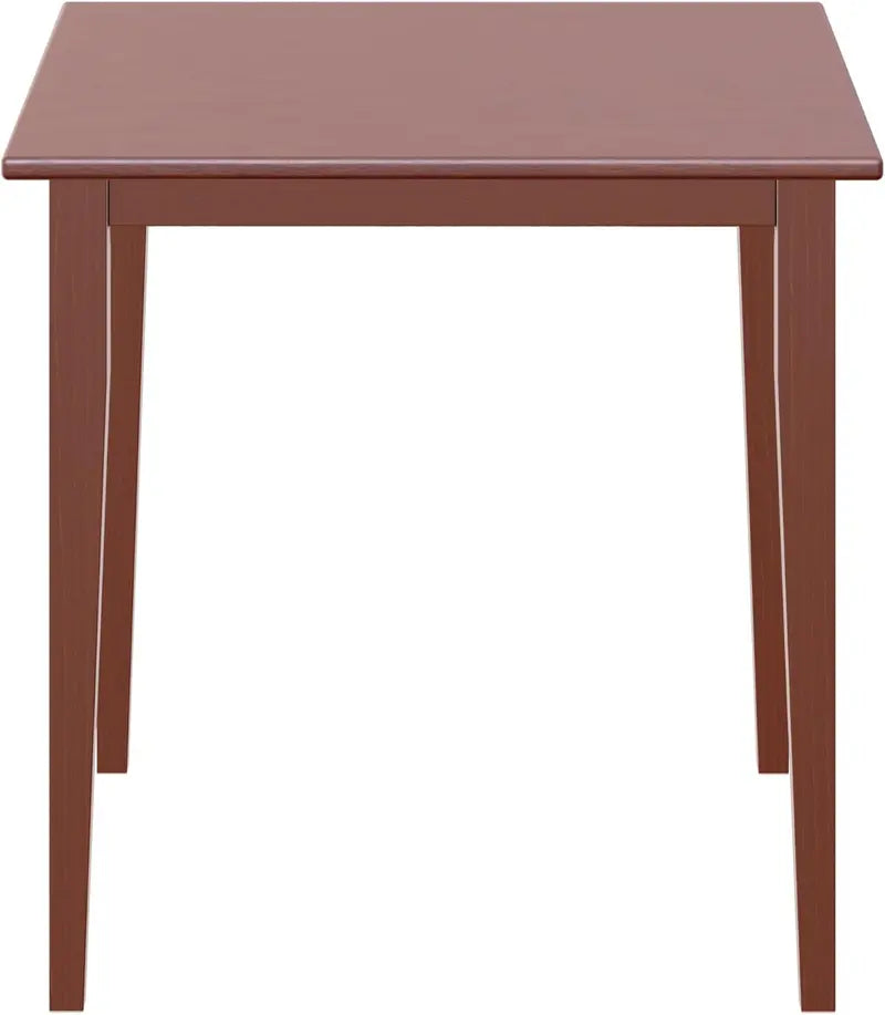 Antique Walnut Square Groveland Dining Table — Solid Wood Design for Traditional or Transitional Interiors