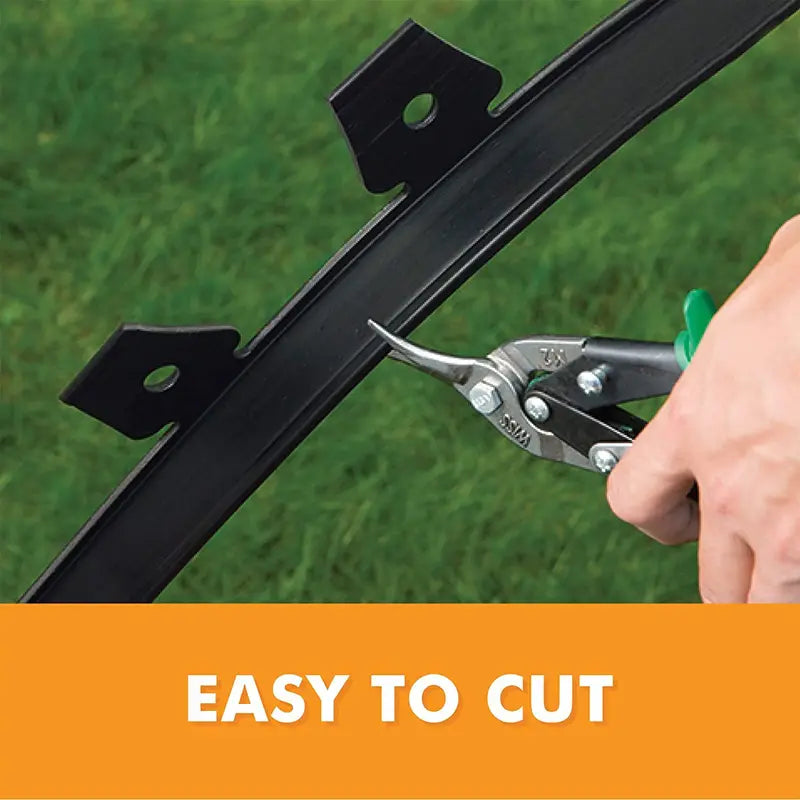 EasyFlex Tall Wall No-Dig Landscape Edging, 90′ kit