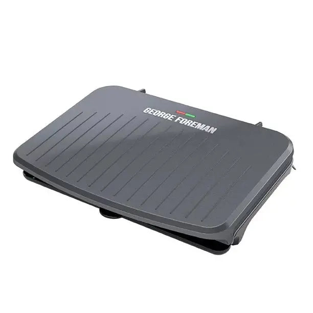 George Foreman Electric Indoor Grill & Panini Press, 9-Serving, Nonstick, Gunmetal Grey