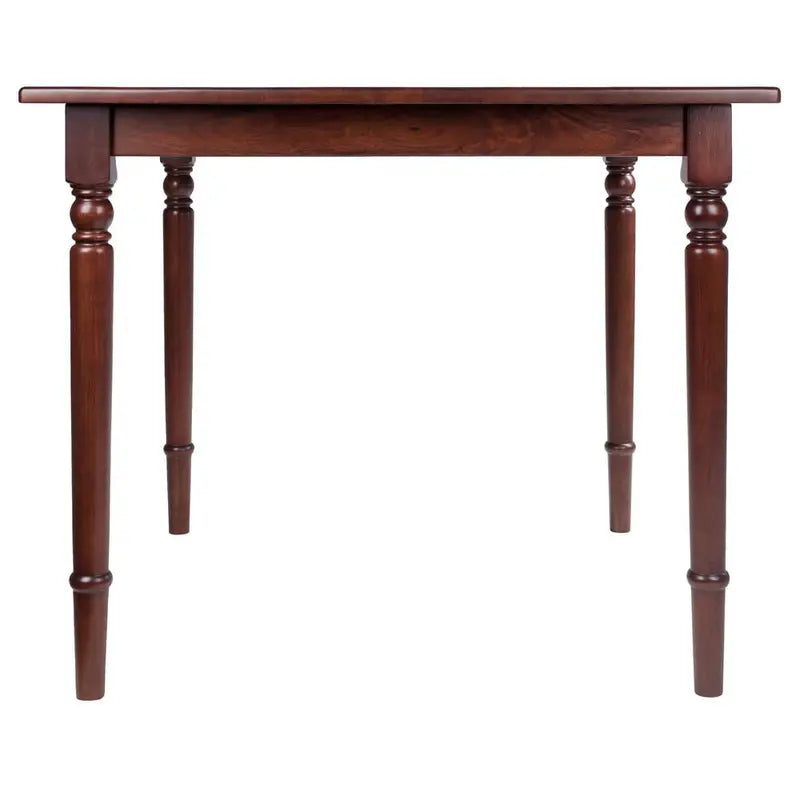 Winsome Wood Mornay Square Dining Table, Walnut Finish