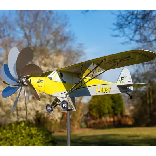 Historic Flight Aviation-Inspired Spinning Wind Sculpture