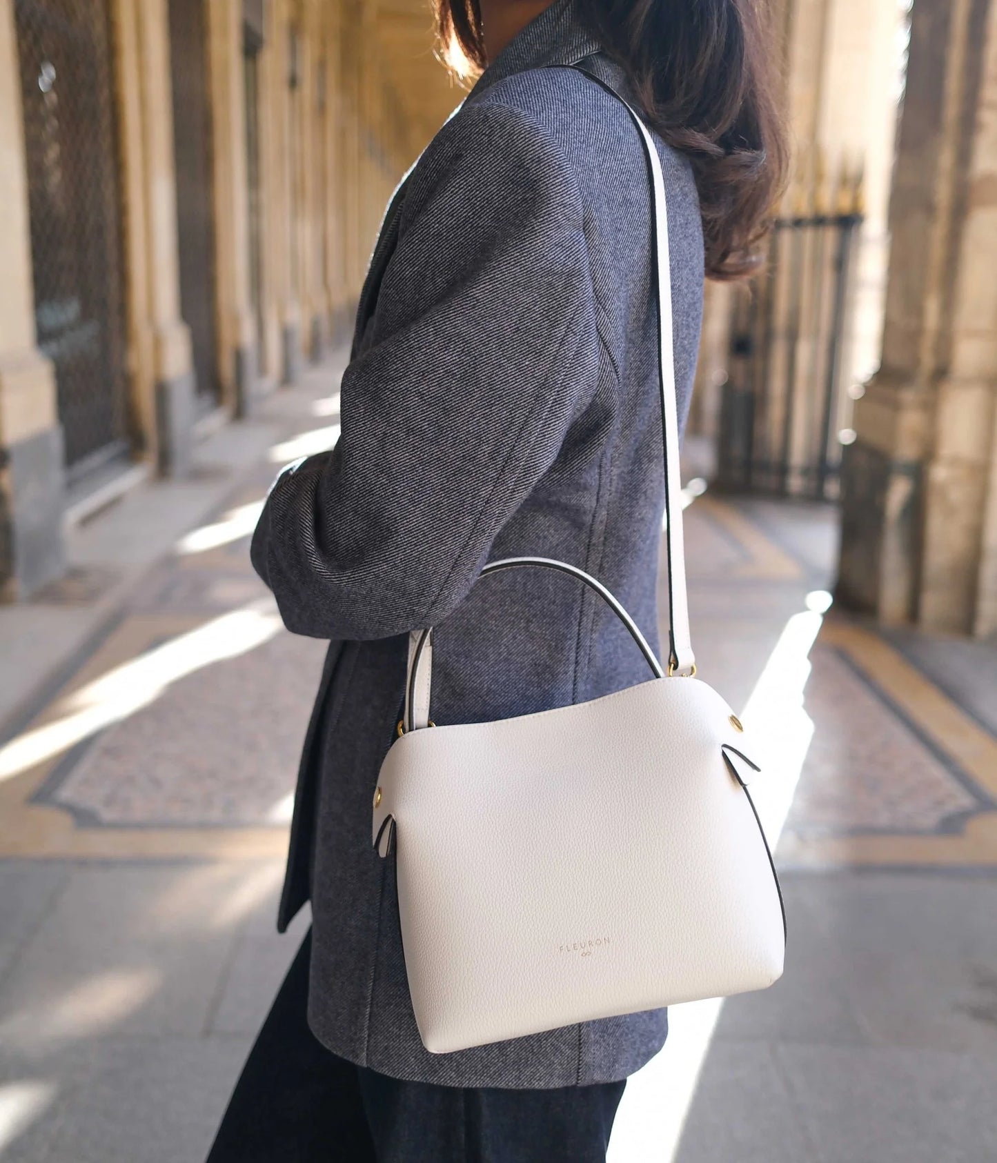 Medium Swann | Blanc Cassé