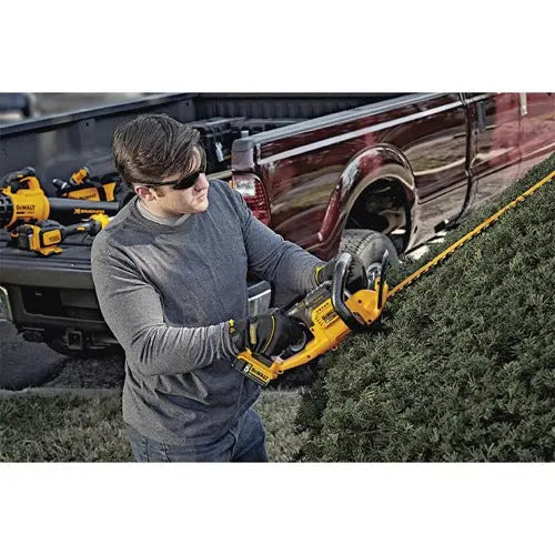 DEWALT 22-Inch Cordless Hedge Trimmer 20V MAX Tool-Only + Starter Kit Bundle