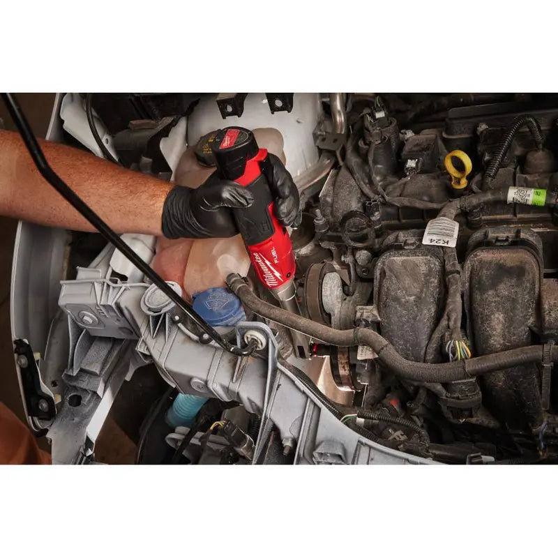M12 FUEL 12V 3/8 in. Extended Reach High Speed Ratchet Lithium-Ion Cordless with Protective Boot
