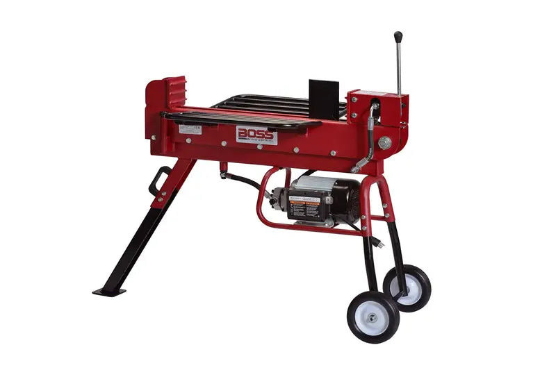 Boss Industrial ED10T20 10-Ton Electric Log Splitter Dual-Action Wedge, 2.5 HP Motor