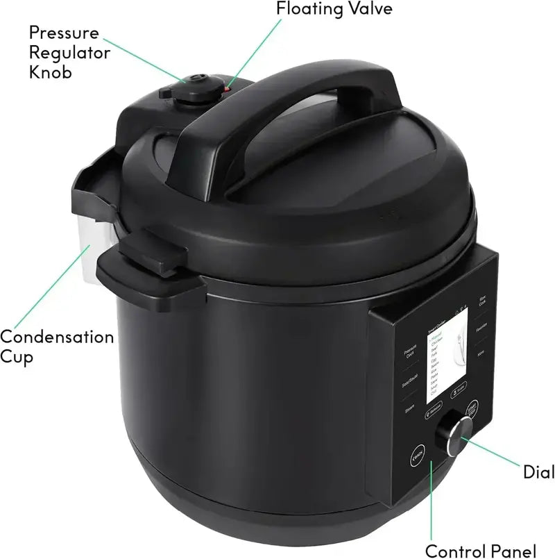 CHEF iQ Smart WiFi Pressure Cooker 10-in-1 Multi-Cooker with Built-In Scale & App Control