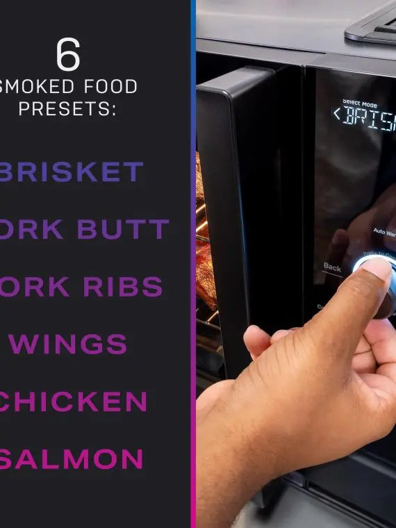 2025 GE Profile Smart Indoor Smoker Wi-Fi Enabled Smoke Generator for Precision Cooking
