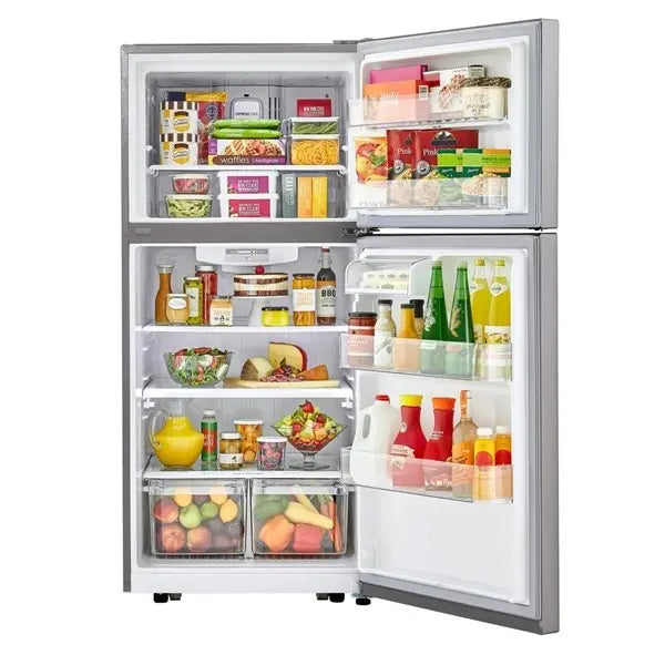 20.2 cu ft Top Freezer Stainless Refrigerator