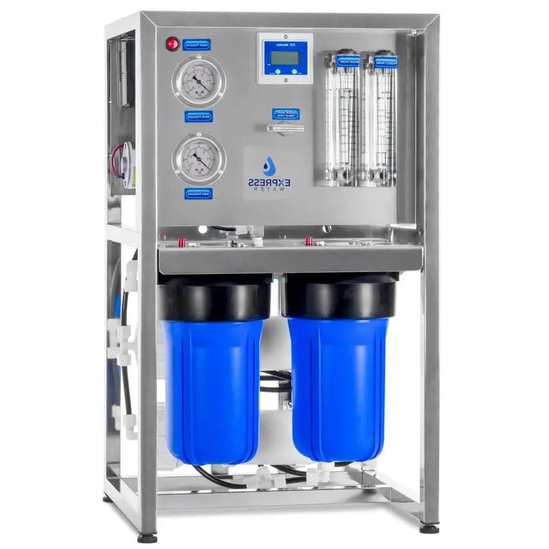 High-Capacity 600-Gallon-Per-Day RO System 3-Stage Filtration
