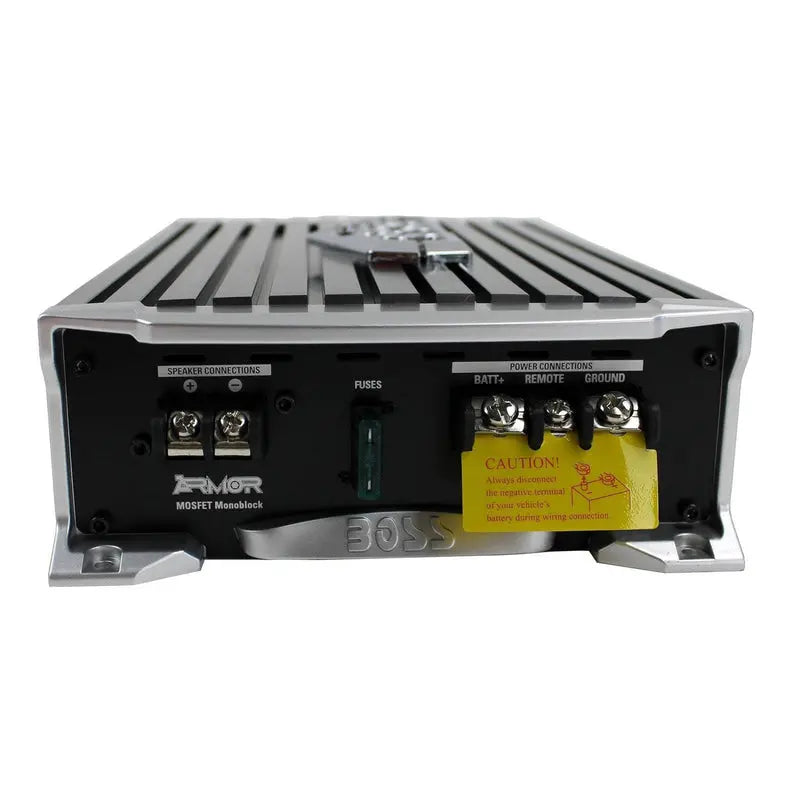 MTX TNE212D 12-Inch 1200W Dual-Subwoofer Enclosure with 1500W Amplifier and Power Capacitor