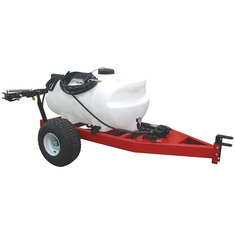 60-Gallon 12V Trailer-Mounted Sprayer with 60 PSI Output