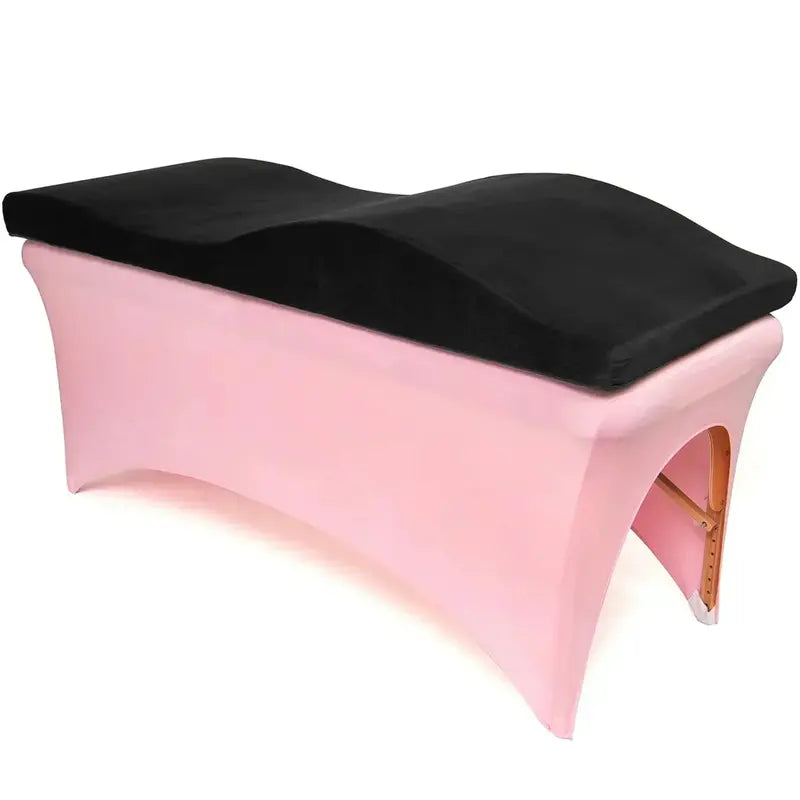Curved Beauty Salon Mattress Topper for Enhanced Comfort