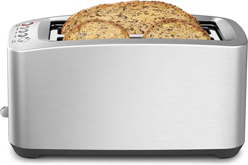 BTA830XL 4-Slice Smart Toaster, Long Slot, Brushed Stainless Steel