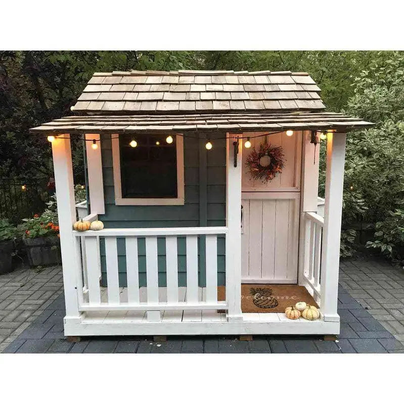 Little Squirt Cedar Backyard Playhouse by Outdoor Living Today 6-Foot Wooden Play Structure