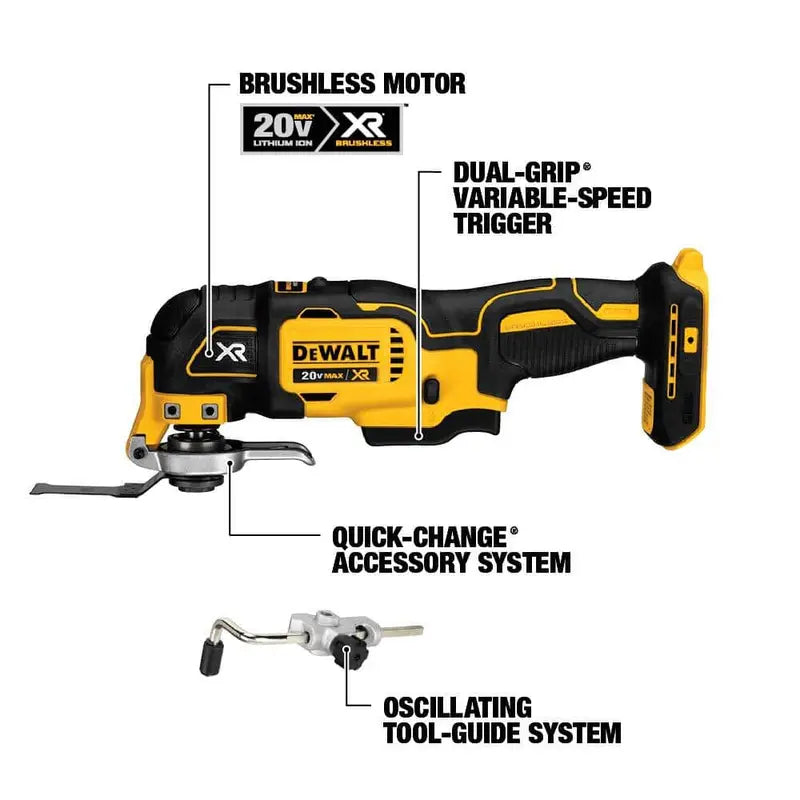 DEWALT 20V MAX Cordless 6 Tool Combo Kit with (2) 20V 5.0Ah Batteries and Charger DCK694P2