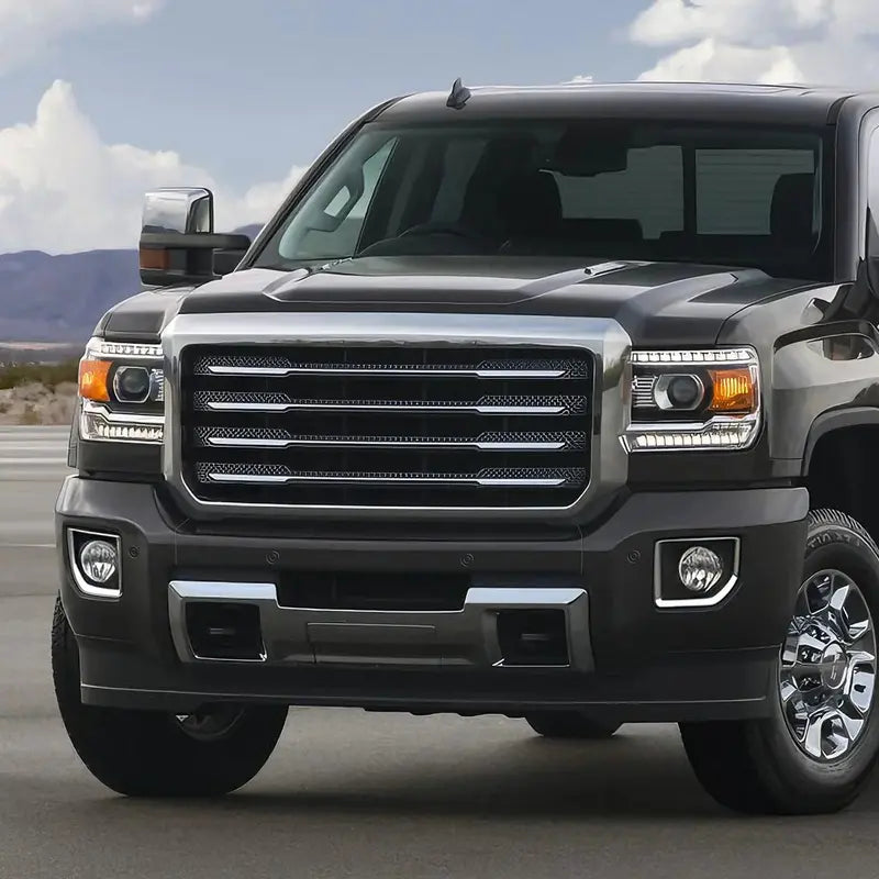 Modular Front Bumper for 20152019 GMC Sierra 2500/3500 HD Features Parking Sensor Holes