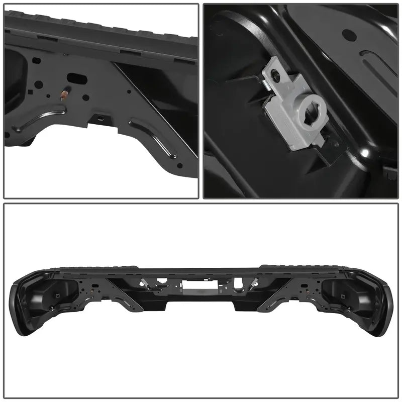 Chevrolet/GMC Silverado & Sierra 1500 Rear Bumper Exhaust Cutouts + Parking Sensor Holes (20192023)