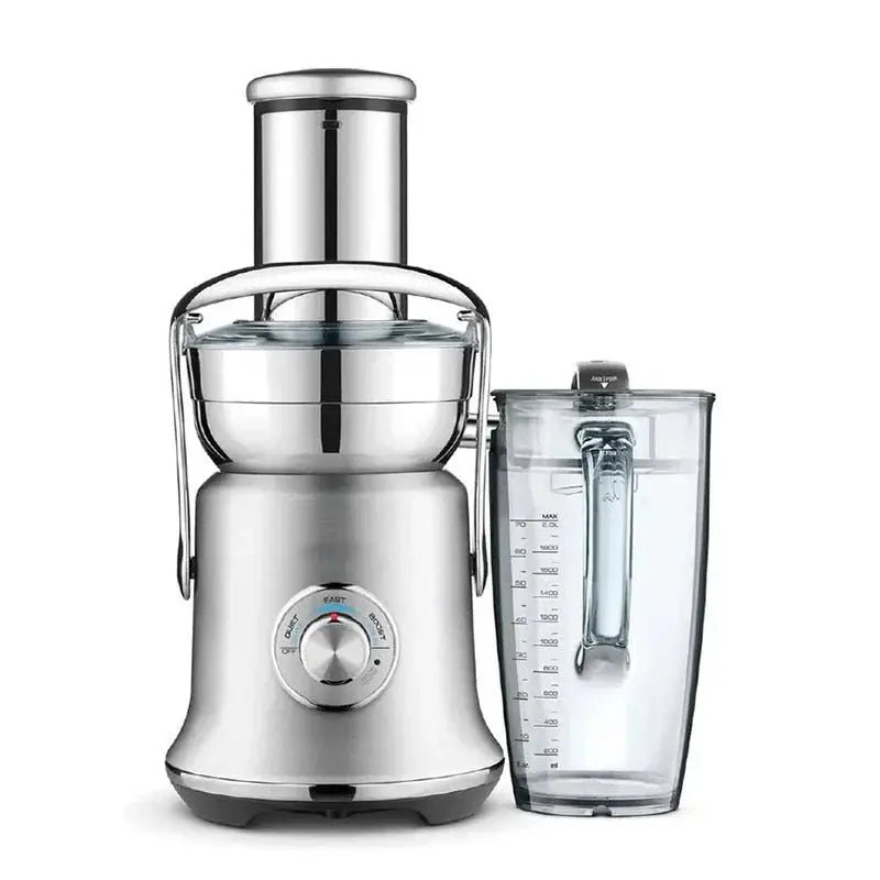 Breville Juice Fountain Cold XL Juicer (Smoked Hickory) High-Yield, Low-Foam Cold-Press Design