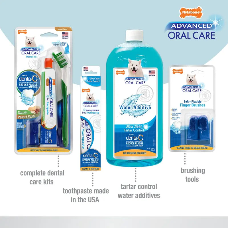Nylabone Advanced Oral Care Water Additive for Dogs Liquid Tartar Remover Original 32 oz. (1 Count)