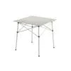 Coleman Compact 27.6″ W x 27.6″ L Roll-Top Aluminum Adult Camping Table, Silver