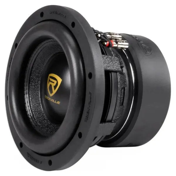 Rockville W8K9D2 8″ Dual 2-Ohm Subwoofer 2000W Max Power, CEA-2006 Compliant