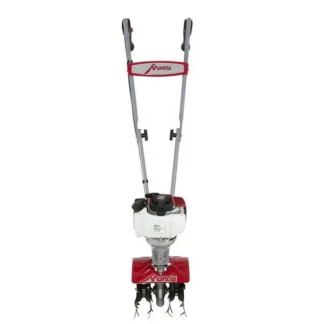 MANTIS 25cc Front-Tine Mini Cultivator Compact 9-Inch Forward-Rotating Tiller for Garden Beds and Small Plots