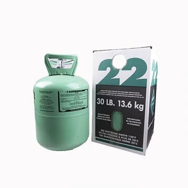 DuPont R-22 Refrigerant 30-Lb Certified HVAC-Grade Canister for System Recharging