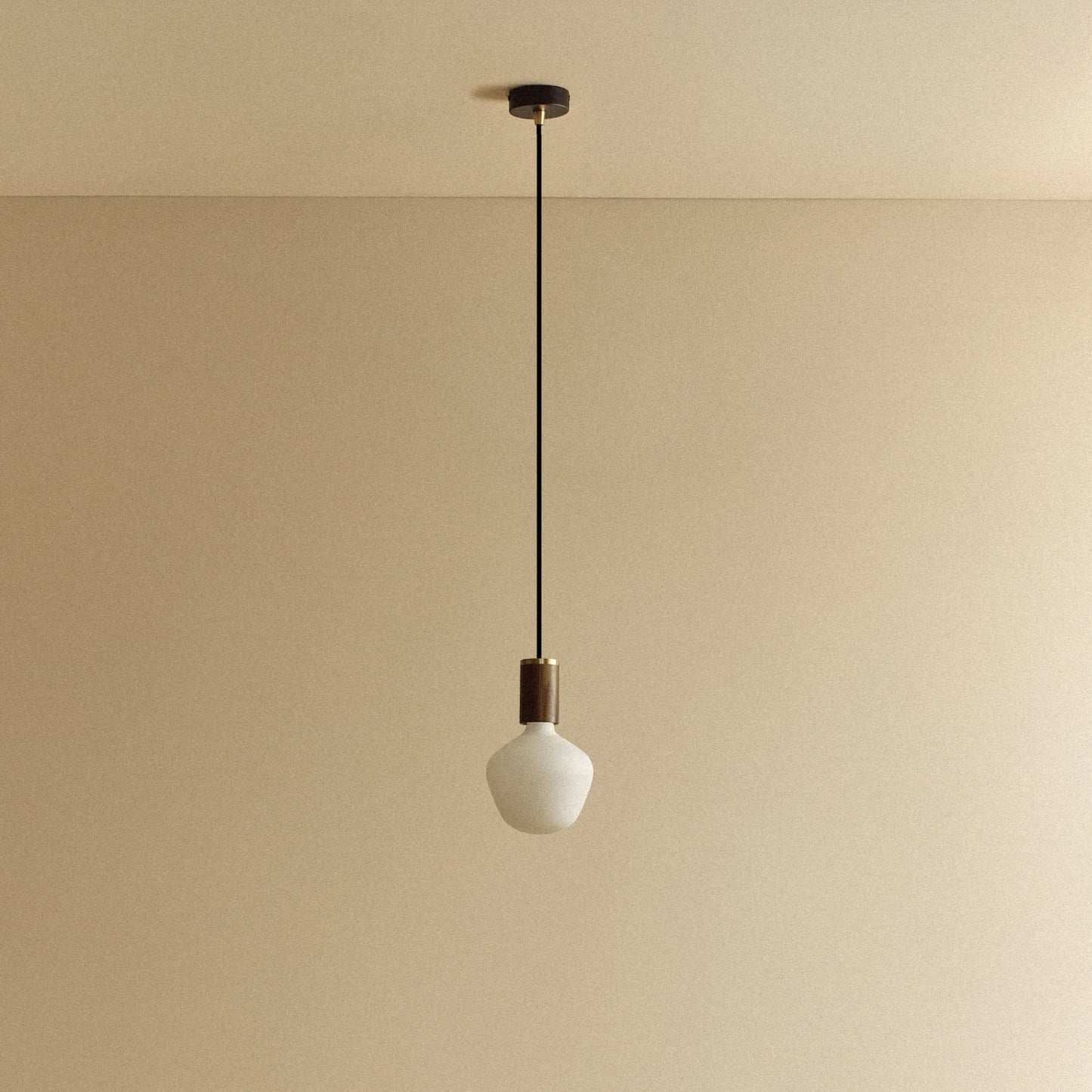 Enno Pendant Light in Walnut
