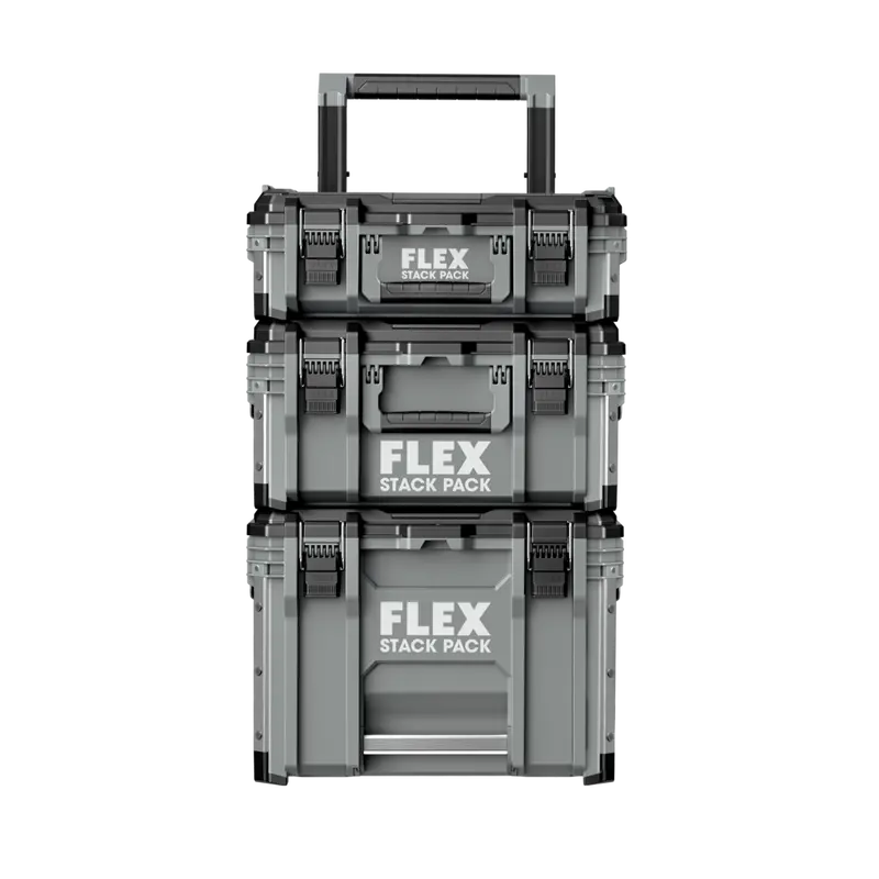 FLEX Stack Pack Storage System 3pc
