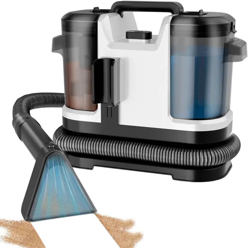 Portable Carpet & Upholstery Cleaner 18 kPa Suction, Dual-Tank System
